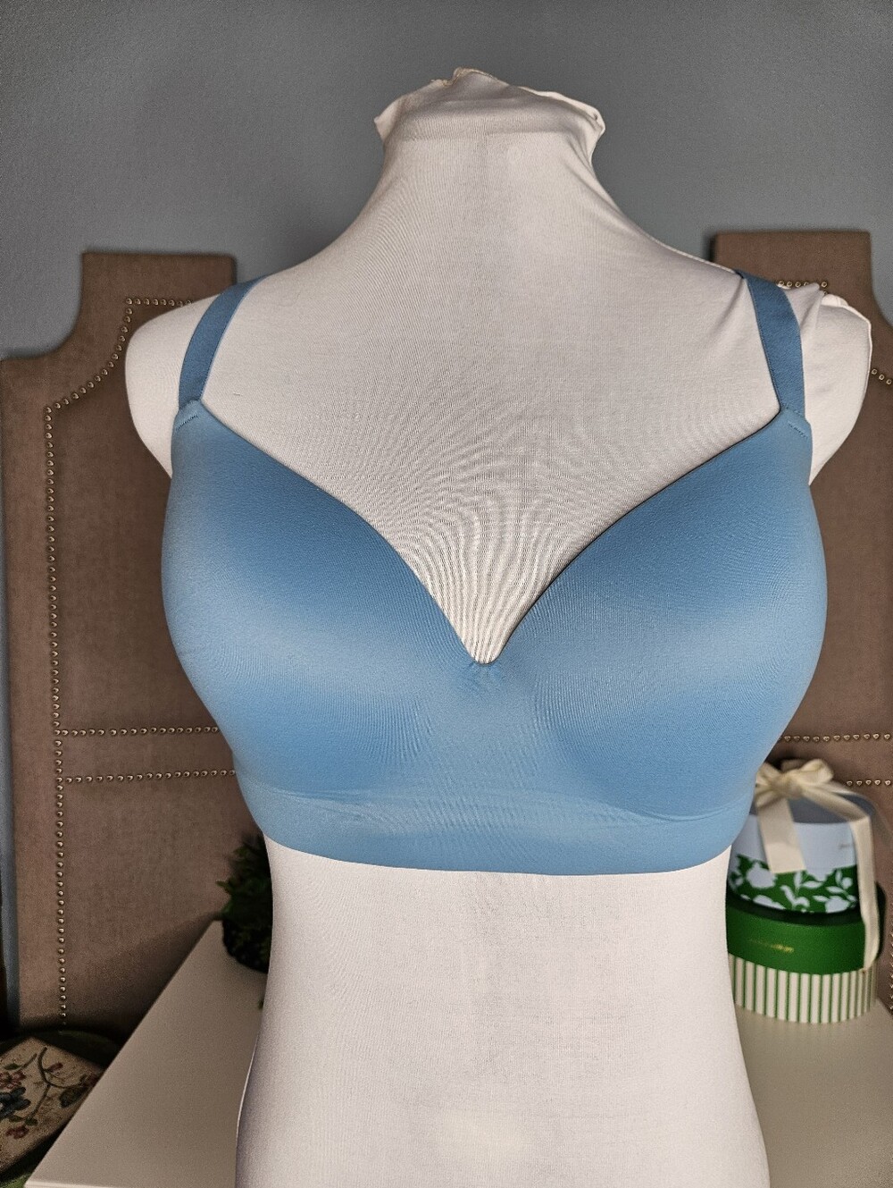 Soma Enbliss Wireless Bra Blue Heaven